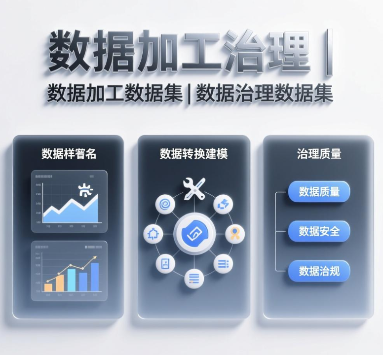 *数据加工治理|数据加工数据集|数据治理数据集