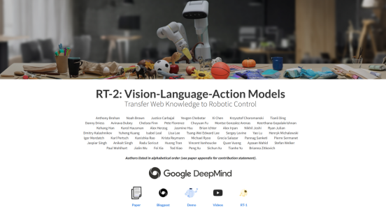 RT-1 (Robotics Transformer 1) (2022)